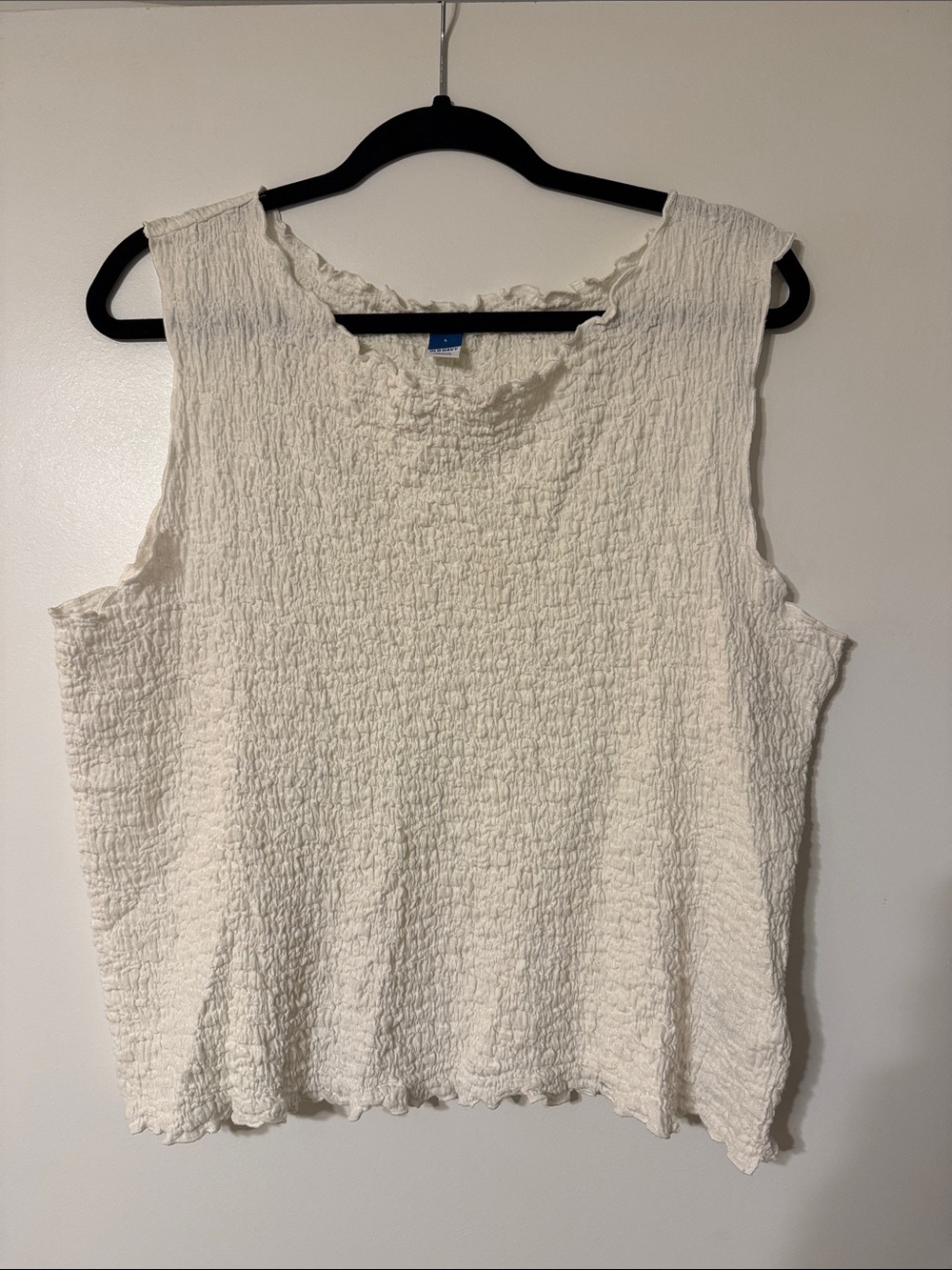 Old Navy Textured Sleeveless Tank Top